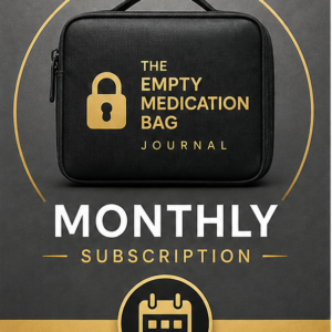 The Empty Medication Bag Journal monthly subscription